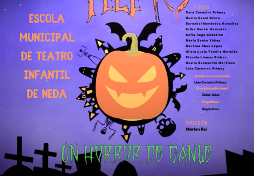 A Escola municipal de teatro infantil de Neda competirá no XXV Certame de Teatro Escolar e Afeccionado